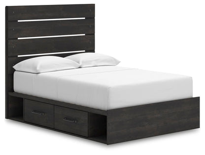 Hollivern - Panel Bed With Storage - Signature Design by Ashley® - 1