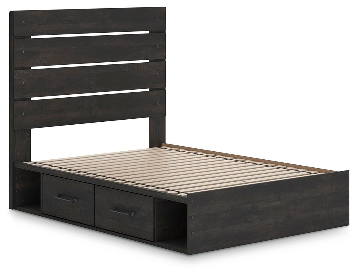 Hollivern - Panel Bed With Storage - Signature Design by Ashley® - 7