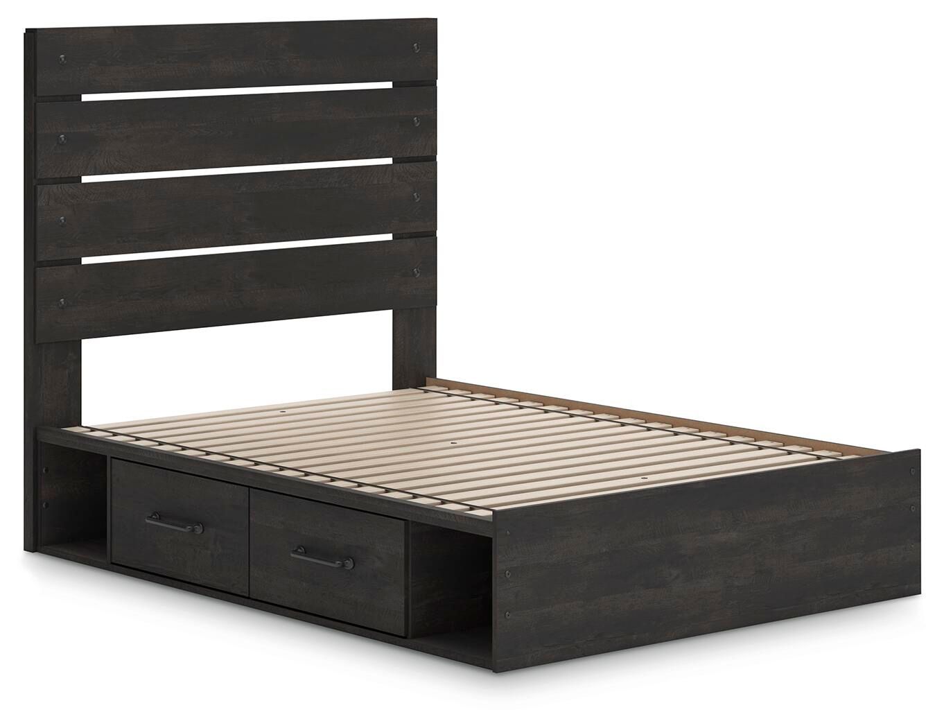 Hollivern - Panel Bed With Storage - Signature Design by Ashley® - 7