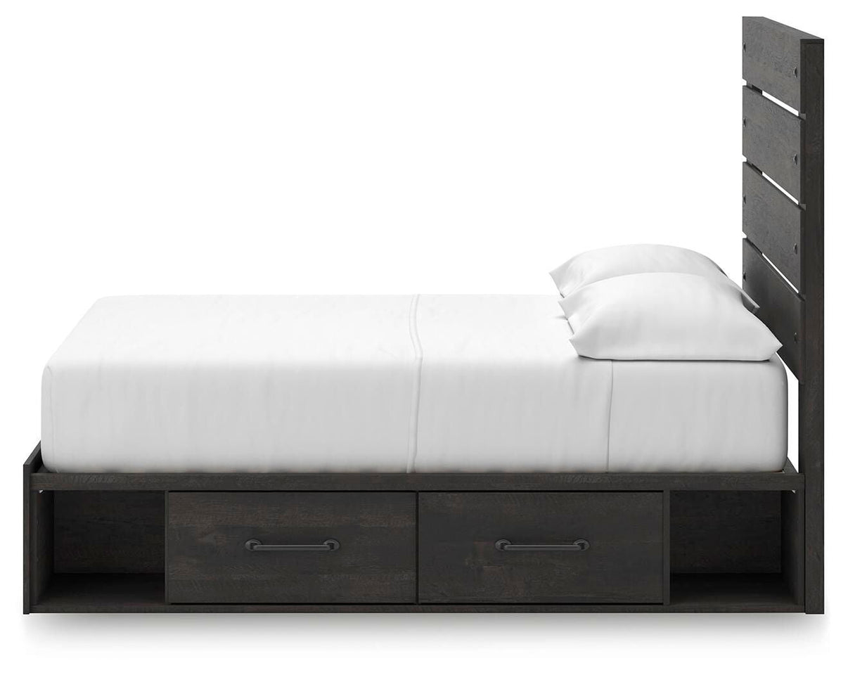 Hollivern - Panel Bed With Storage - Signature Design by Ashley® - 8