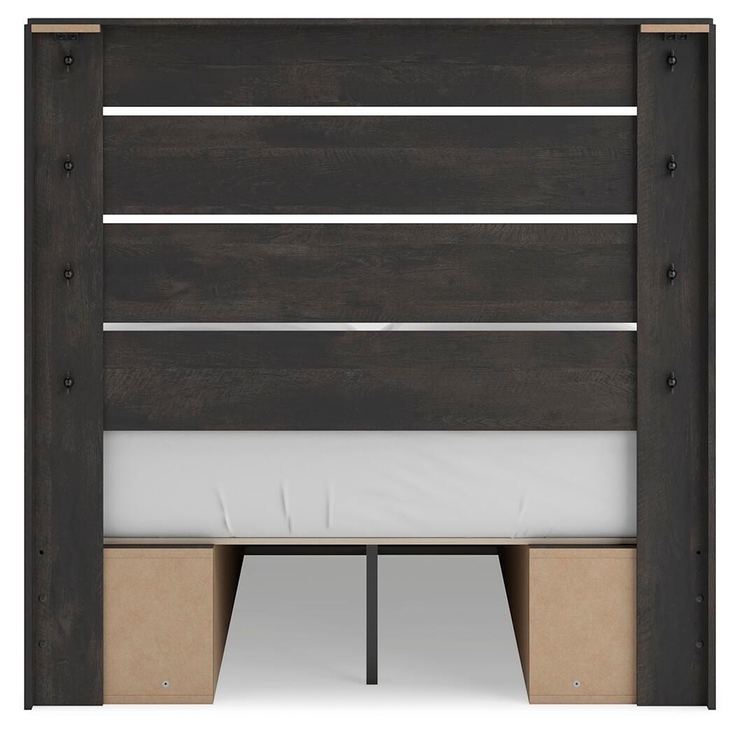 Hollivern - Panel Bed With Storage - Signature Design by Ashley® - 3