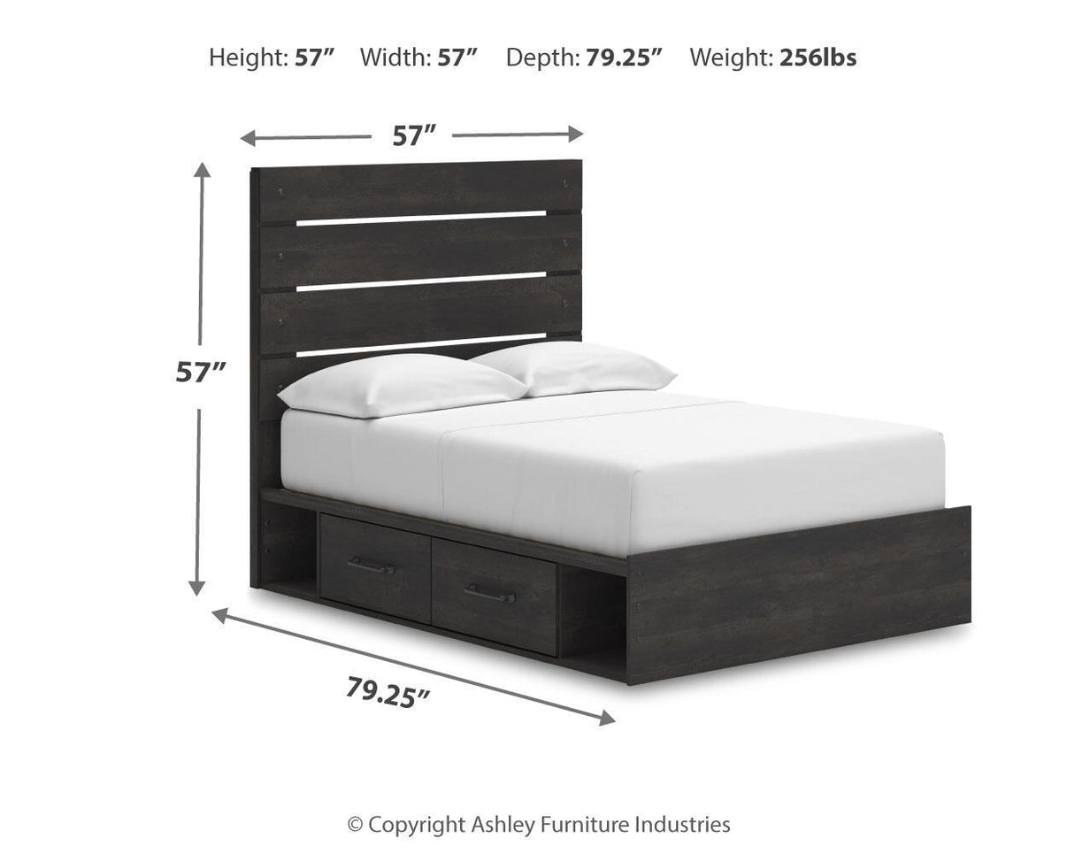 Hollivern - Panel Bed With Storage - Signature Design by Ashley® - 4