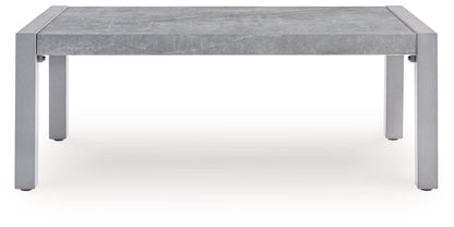 Hurley Park - 4 Pc. - Outdoor Sofa, 2 Lounge Chairs And Coffee Table - Gray - Signature Design by Ashley® - 5