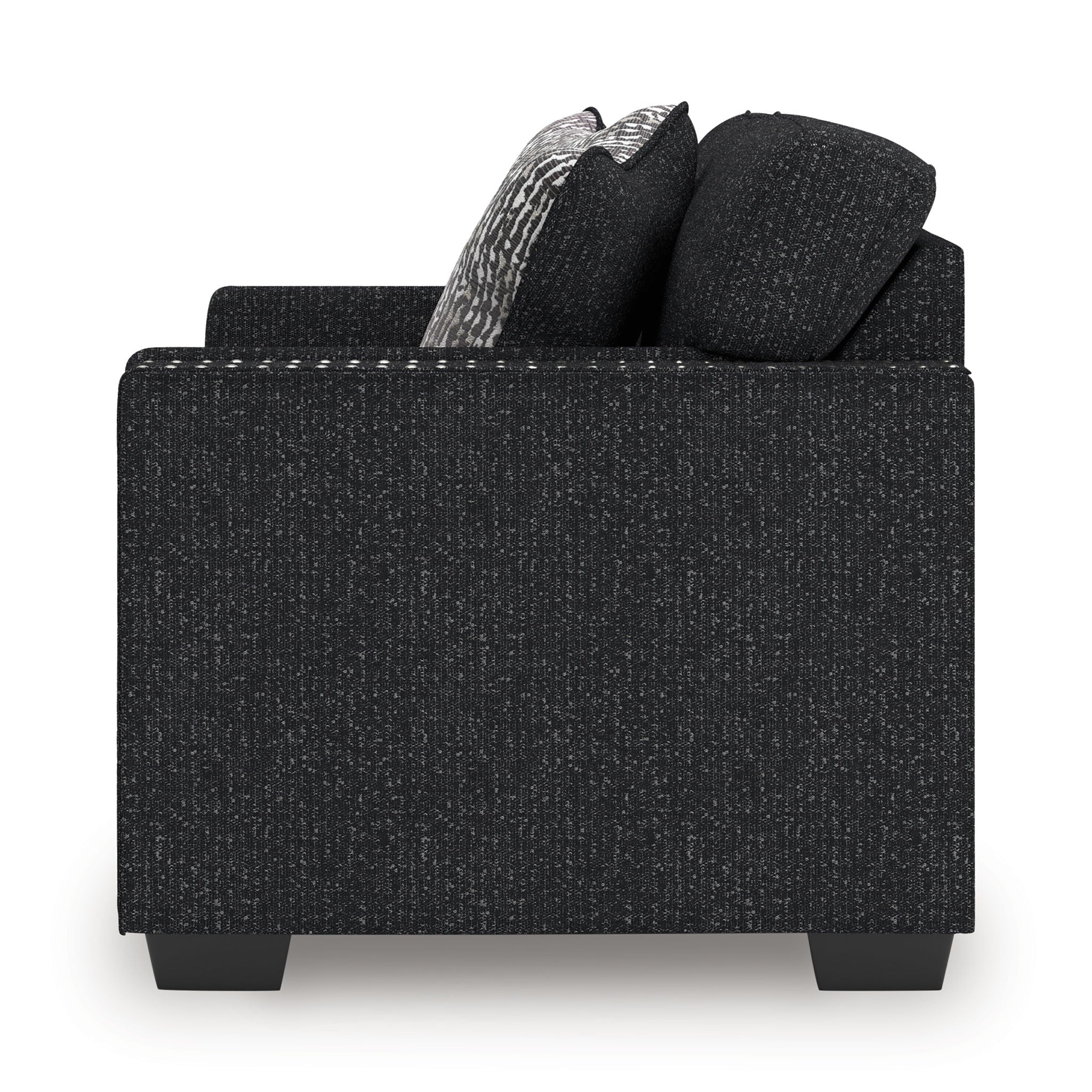 Jasmine Peaks - Loveseat - Coal - Benchcraft® - 3