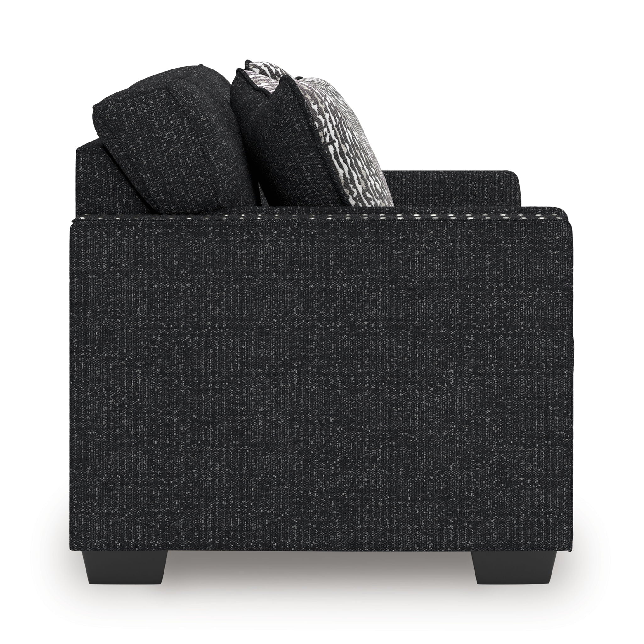 Jasmine Peaks - Loveseat - Coal - Benchcraft® - 8