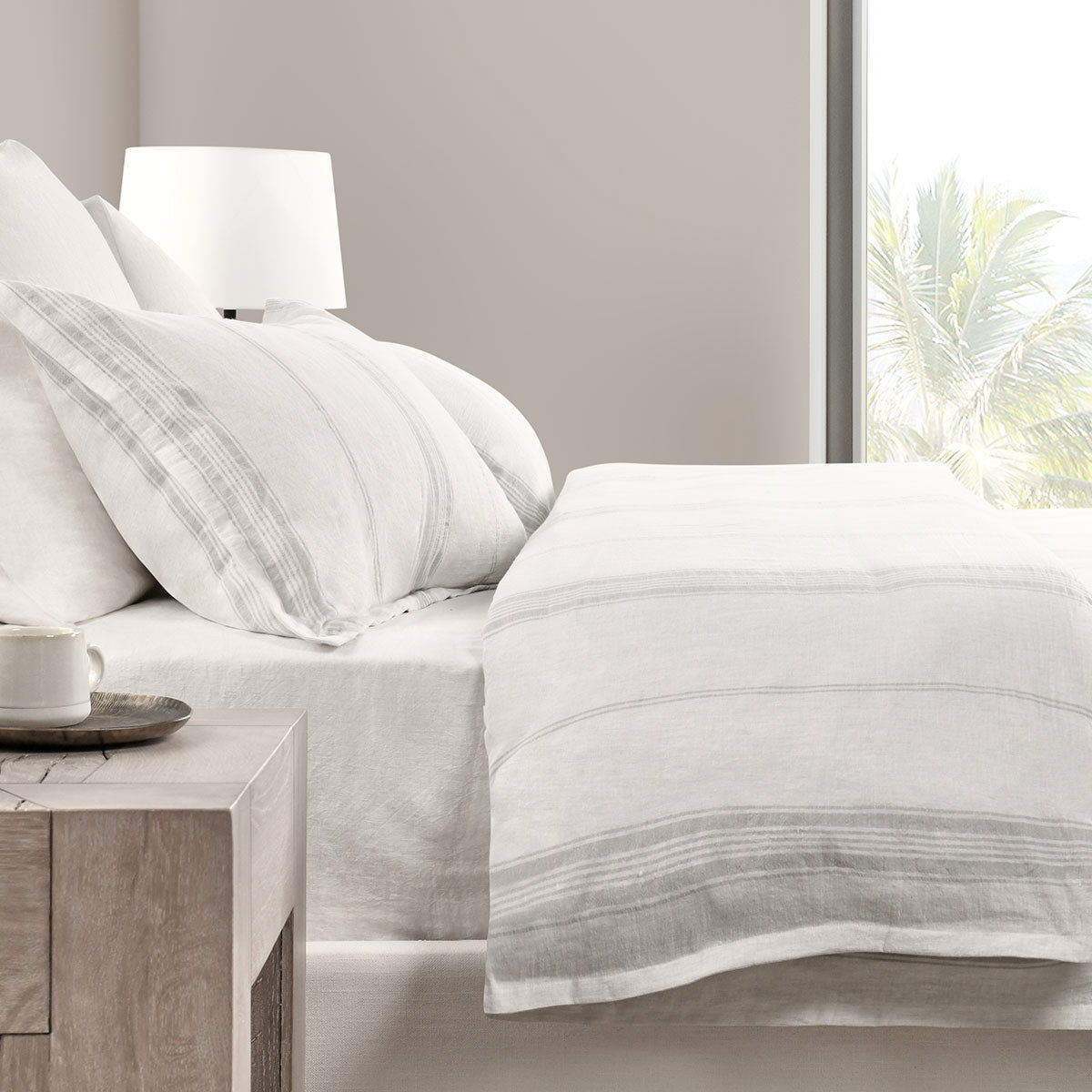 Jayson - Linen Cashmere 3 Piece Duvet Set - Villa - 53