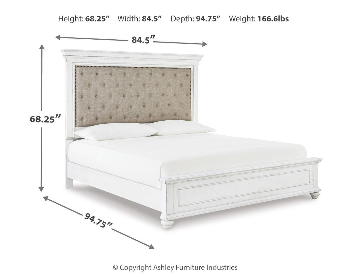 Kanwyn - Upholstered Panel Bed - Benchcraft® - 6