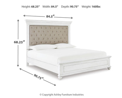 Kanwyn - Upholstered Panel Bed - Benchcraft® - 5