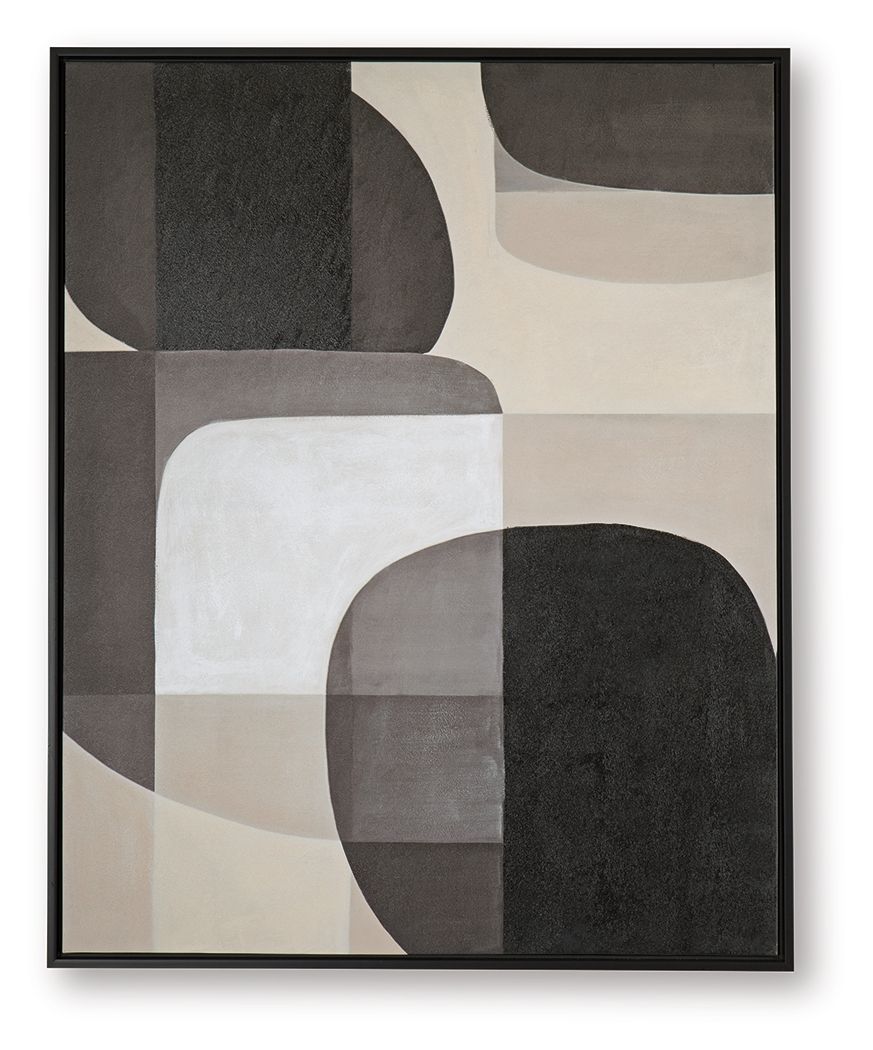 Kesleigh - Wall Art - Black / White - Signature Design by Ashley® - 9