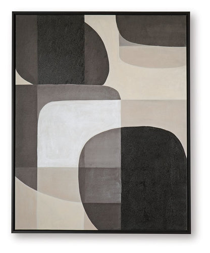 Kesleigh - Wall Art - Black / White - Signature Design by Ashley® - 9