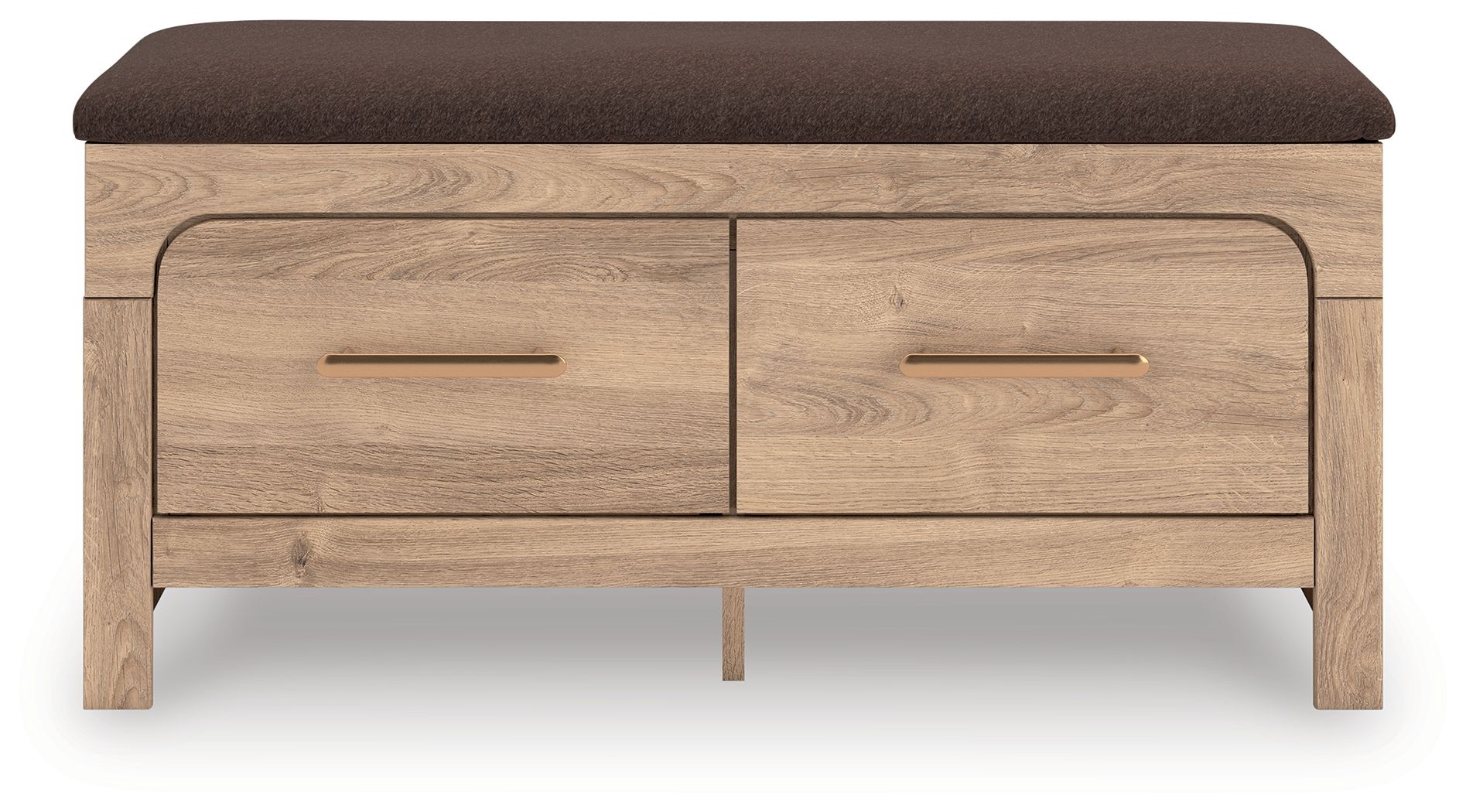 Kinlanni - Bedroom Upholstered Storage Bench - Tan / Brown - Signature Design by Ashley® - 8
