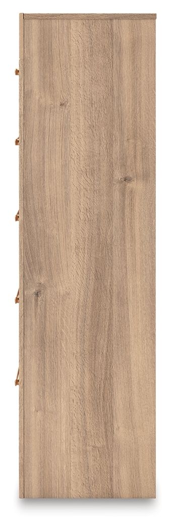 Kinlanni - Five Drawer Chest - Tan - Signature Design by Ashley® - 3