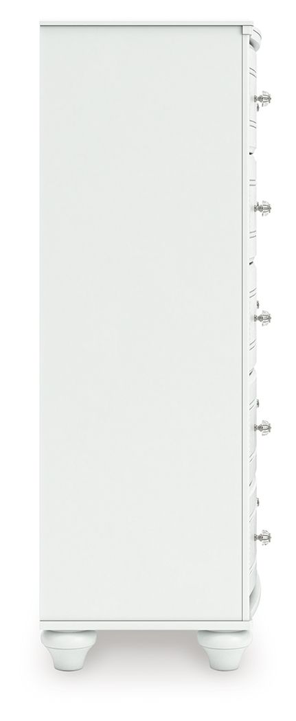 Kozlani - Five Drawer Chest - White - Signature Design by Ashley® - 4