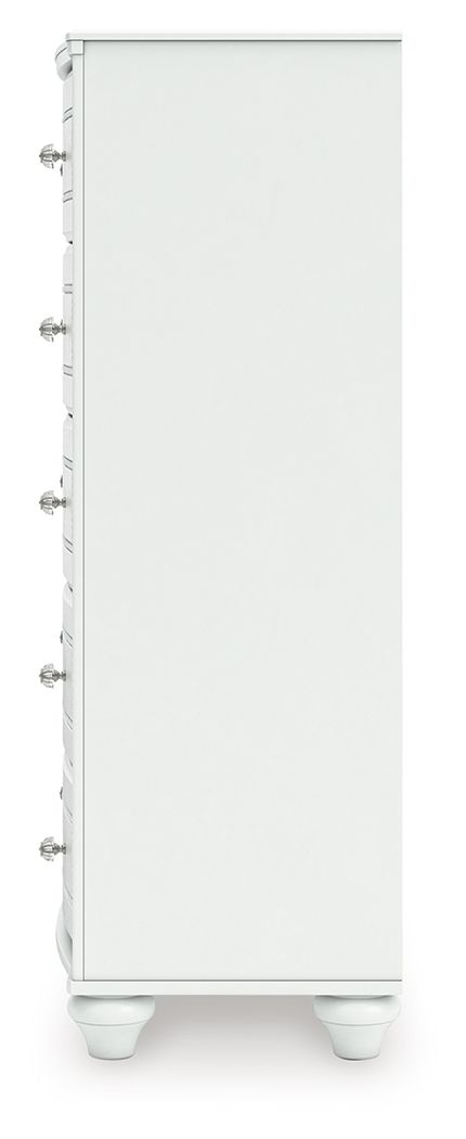 Kozlani - Five Drawer Chest - White - Signature Design by Ashley® - 3
