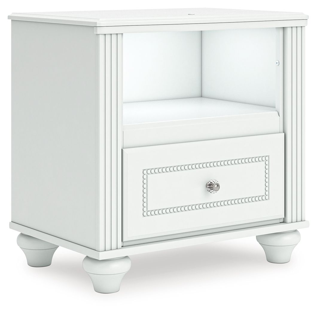 Kozlani - One Drawer Night Stand - White - Signature Design by Ashley® - 5