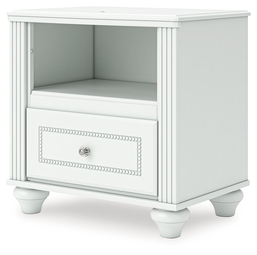 Kozlani - One Drawer Night Stand - White - Signature Design by Ashley® - 7