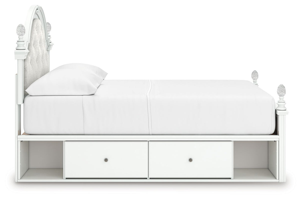 Kozlani - Upholstered Panel Storage Bed - Signature Design by Ashley® - 2