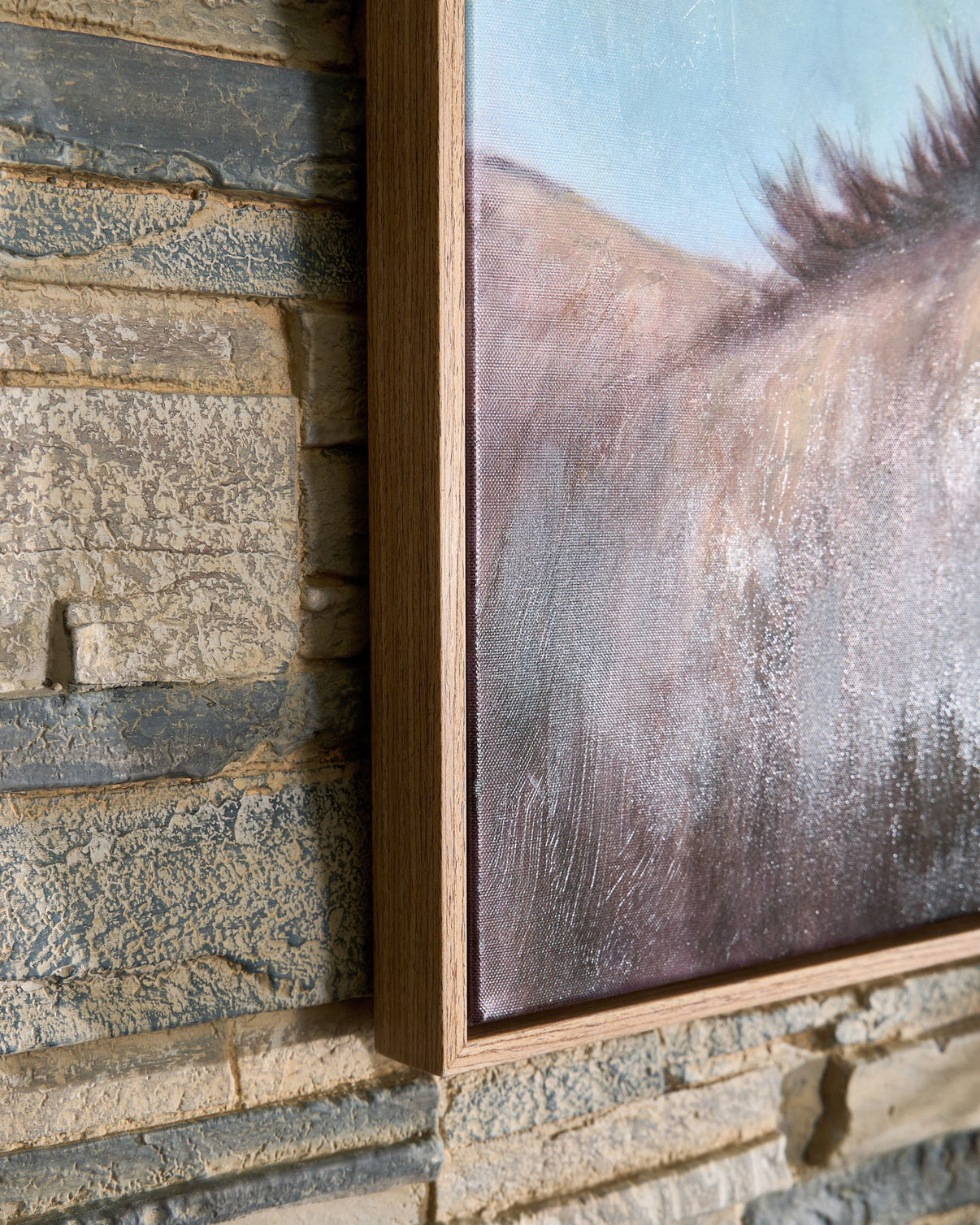 Landerton - Wall Art - Brown / Blue / White - Signature Design by Ashley® - 3