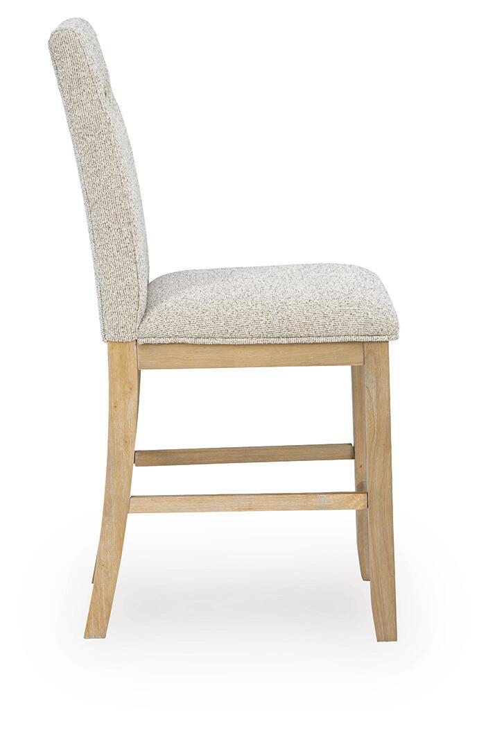Lasinger - 5 Pc. - Counter Height Dining Table And 4 Barstools - Light Brown - Signature Design by Ashley® - 2