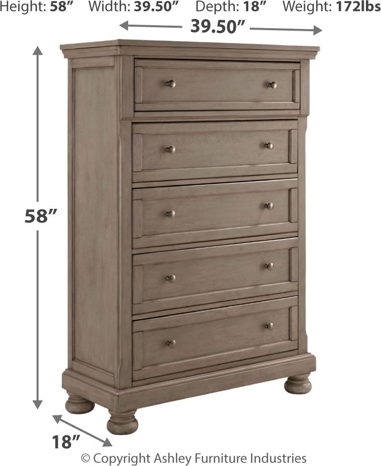 Lettner - Sleigh Bedroom Set - Signature Design by Ashley® - 26