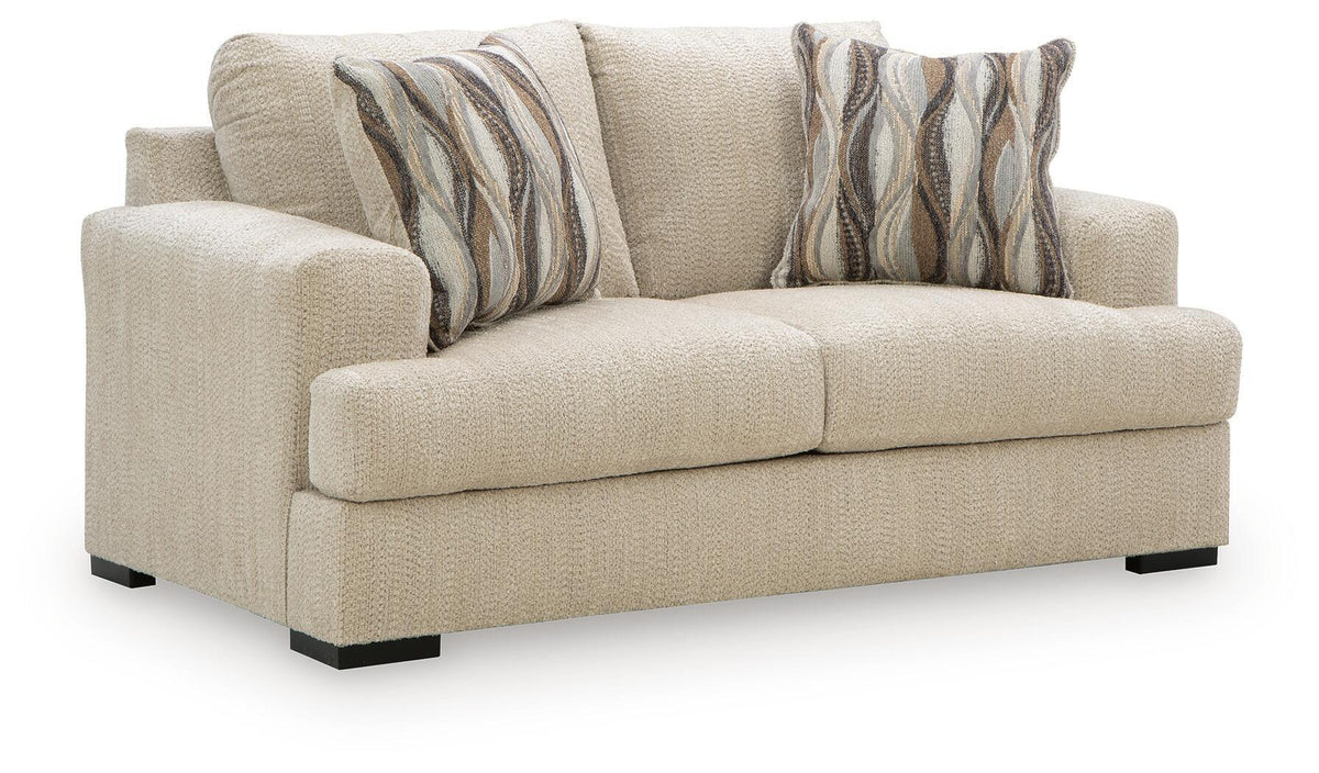 Lofwood - 2 Pc. - Sofa And Loveseat - Oatmeal - Signature Design by Ashley® - 5
