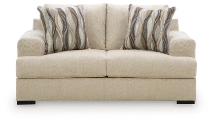 Lofwood - 2 Pc. - Sofa And Loveseat - Oatmeal - Signature Design by Ashley® - 2