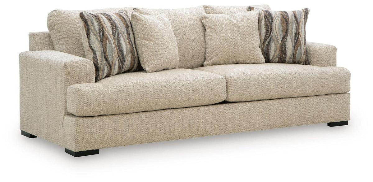 Lofwood - 2 Pc. - Sofa And Loveseat - Oatmeal - Signature Design by Ashley® - 9