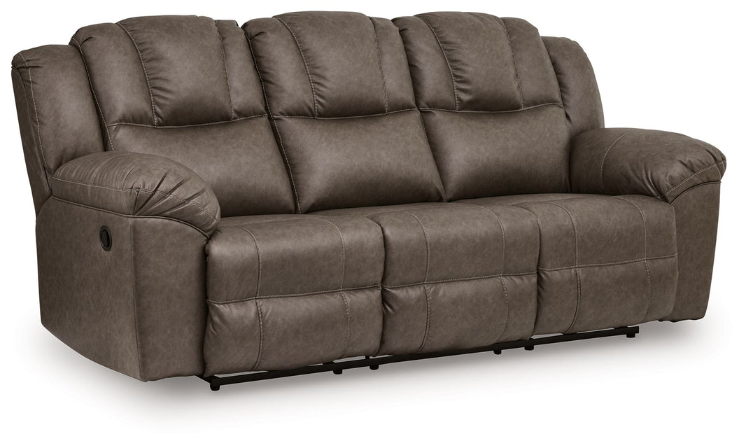 Lowilla - 2 Pc. - Reclining Sofa And Loveseat - Driftwood - Signature Design by Ashley® - 2