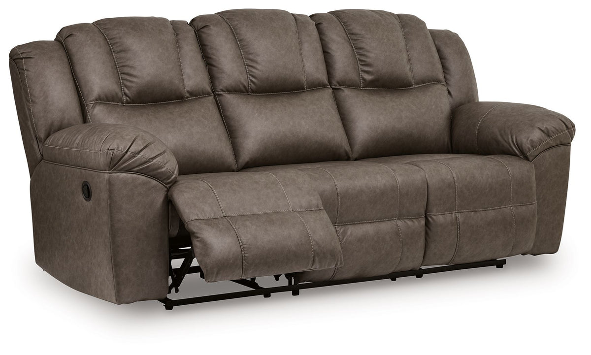 Lowilla - 2 Pc. - Reclining Sofa And Loveseat - Driftwood - Signature Design by Ashley® - 9