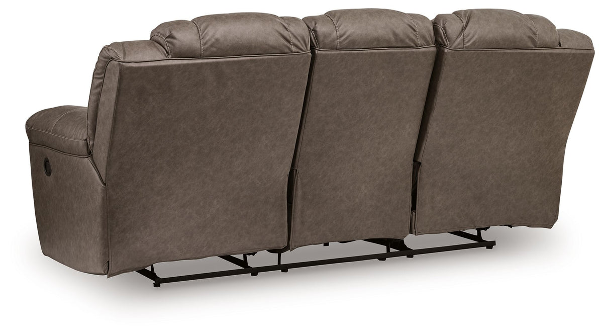 Lowilla - 2 Pc. - Reclining Sofa And Loveseat - Driftwood - Signature Design by Ashley® - 3