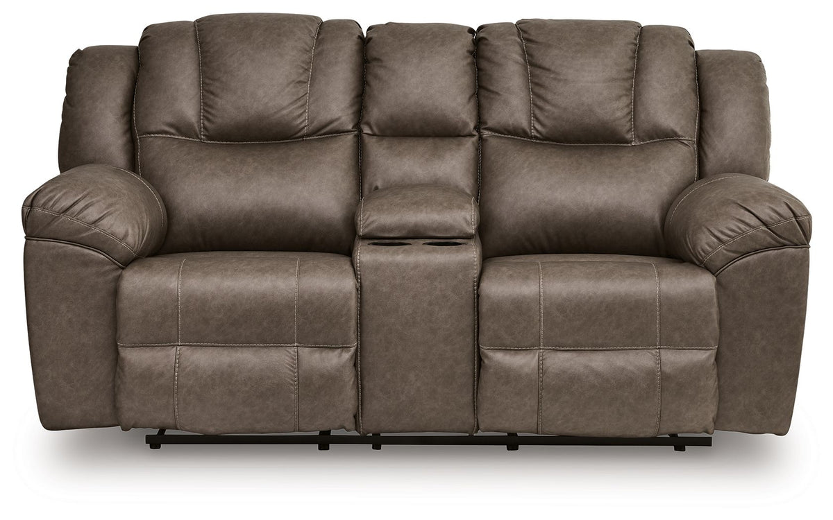 Lowilla - 2 Pc. - Reclining Sofa And Loveseat - Driftwood - Signature Design by Ashley® - 6