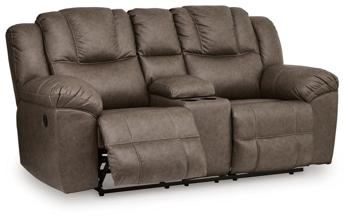 Lowilla - 2 Pc. - Reclining Sofa And Loveseat - Driftwood - Signature Design by Ashley® - 7