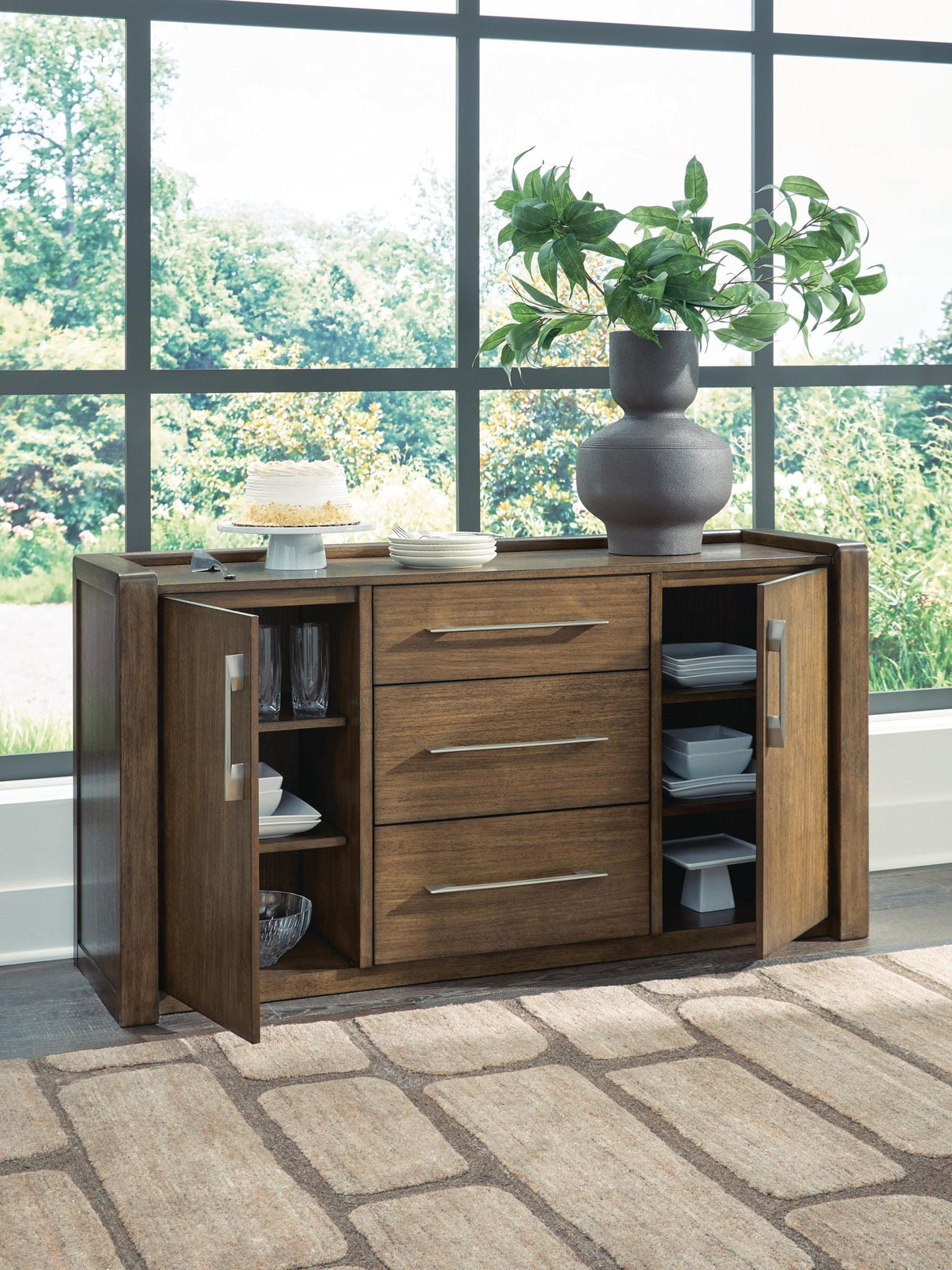 Marxmore - Dining Room Server - Brown - Benchcraft® - 2