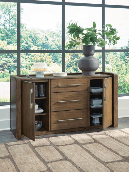 Marxmore - Dining Room Server - Brown - Benchcraft® - 2