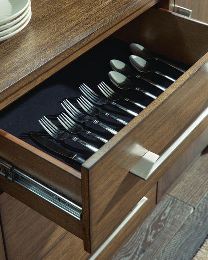 Marxmore - Dining Room Server - Brown - Benchcraft® - 7