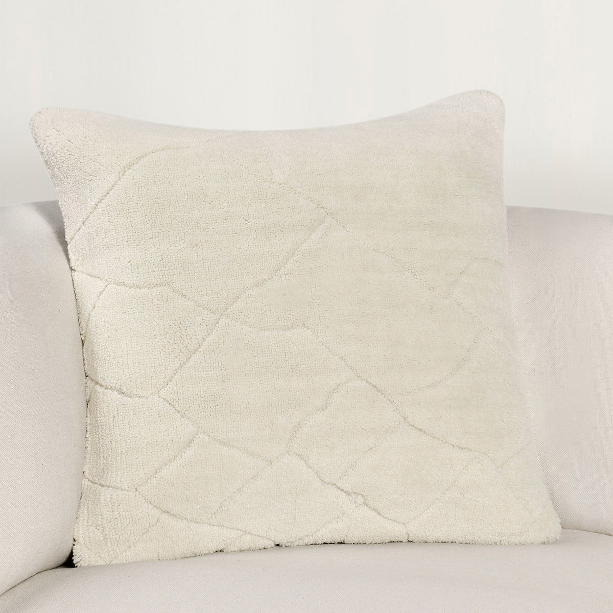 Mercer - 16" x 36" RN Pillow - Ivory - Villa - 8