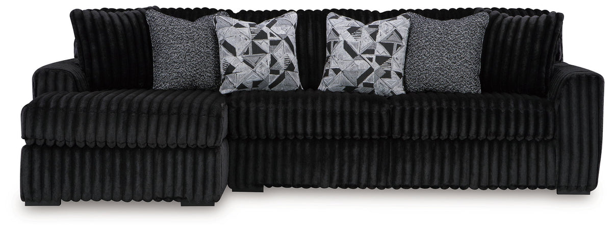 Midnight-Madness - 3 Piece Sectional - Signature Design by Ashley® - 4