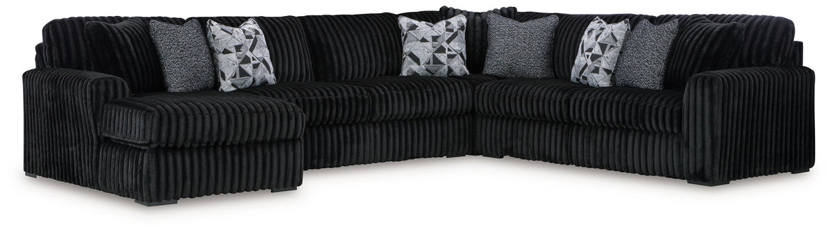 Midnight-Madness - 6 Piece Sectional - Signature Design by Ashley® - 12