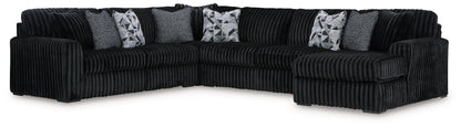 Midnight-Madness - 6 Piece Sectional - Signature Design by Ashley® - 7