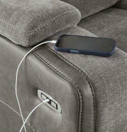 Mixed Motion - Power Recliner With Adjustable Headrest - Signature Design by Ashley® - 8