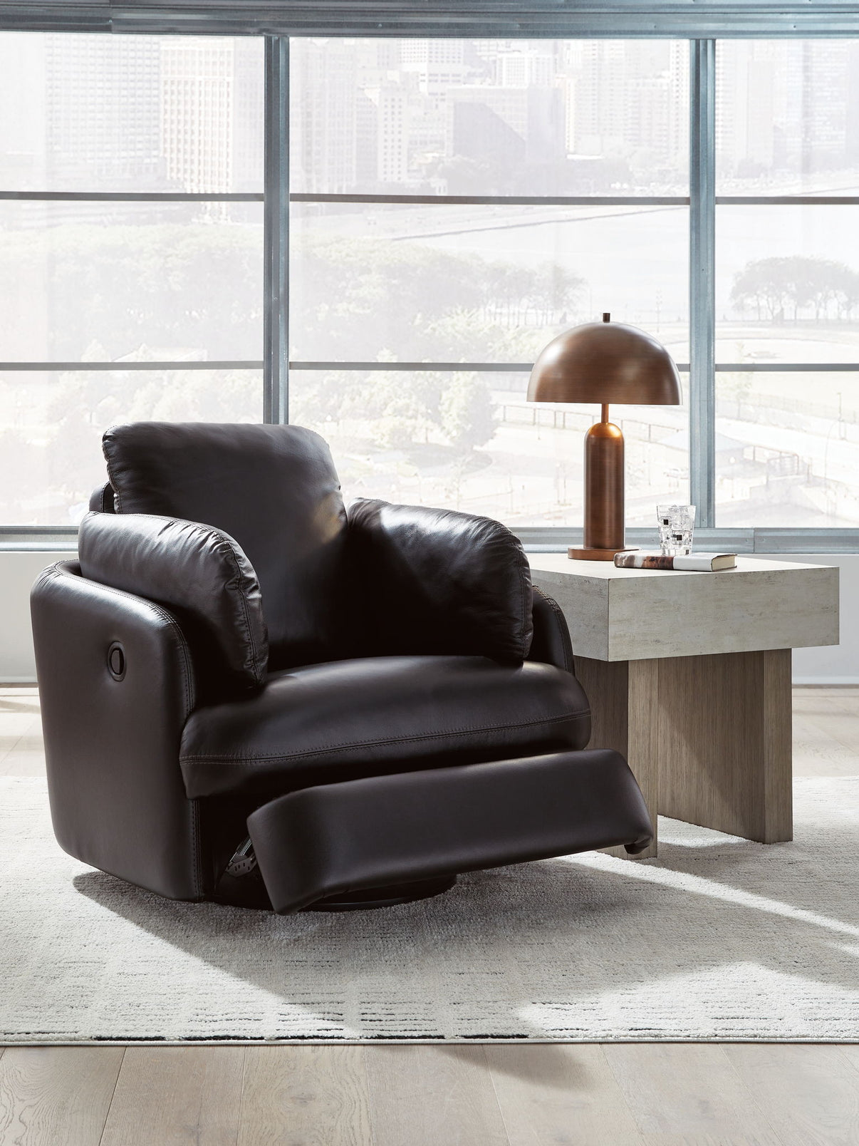 Modmax II - Swivel Glider Recliner - Black - Signature Design by Ashley® - 7