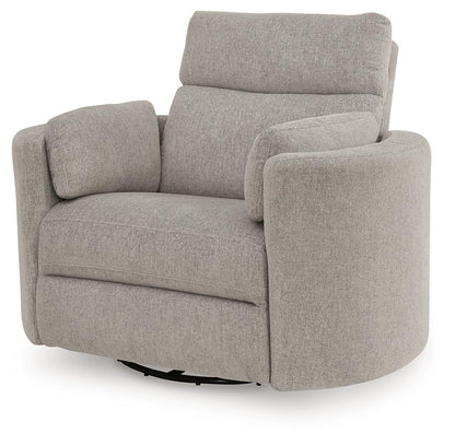 ModMax Luxe - Swivel Glider Power Recliner - Flint - Benchcraft® - 7