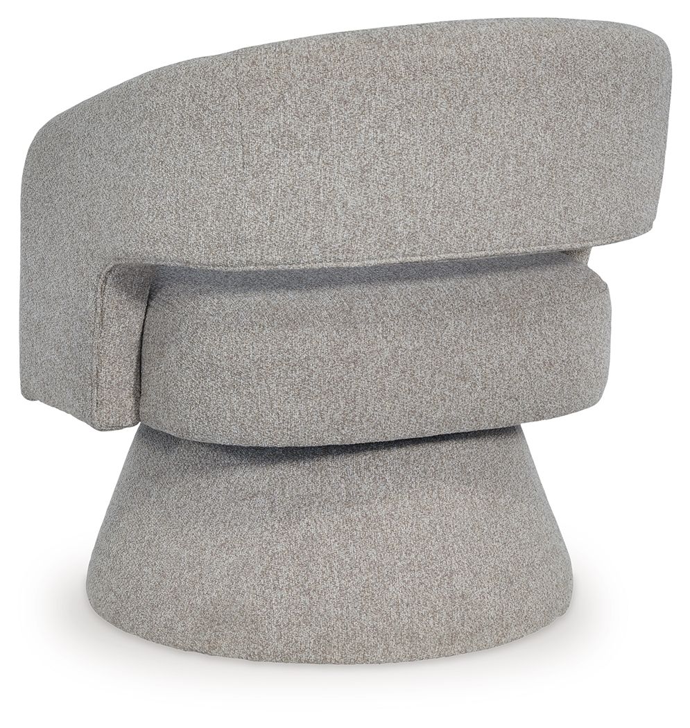 Nashkins - Swivel Accent Chair - Pebble - Signature Design by Ashley® - 6