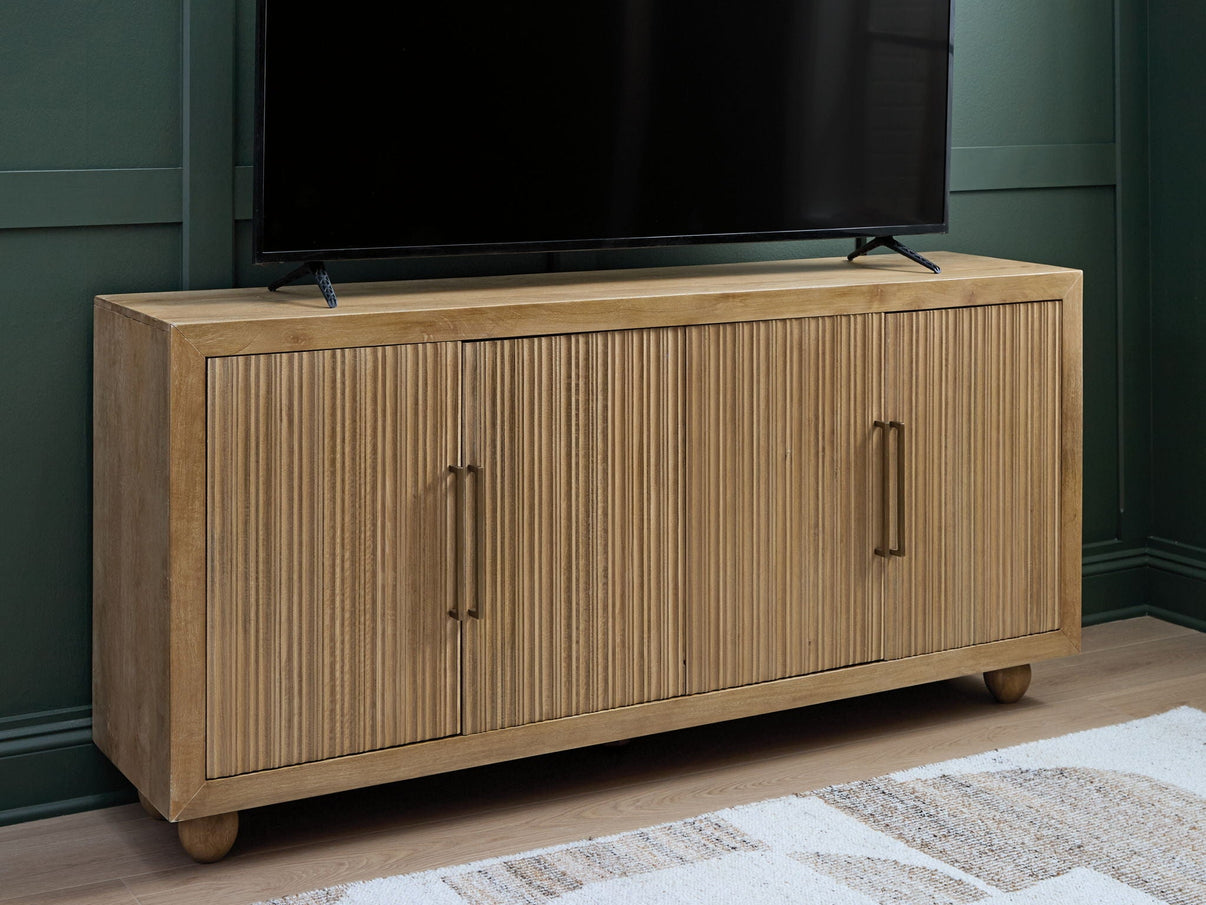Niam - Accent Cabinet - Light Antique Beige - Signature Design by Ashley® - 4