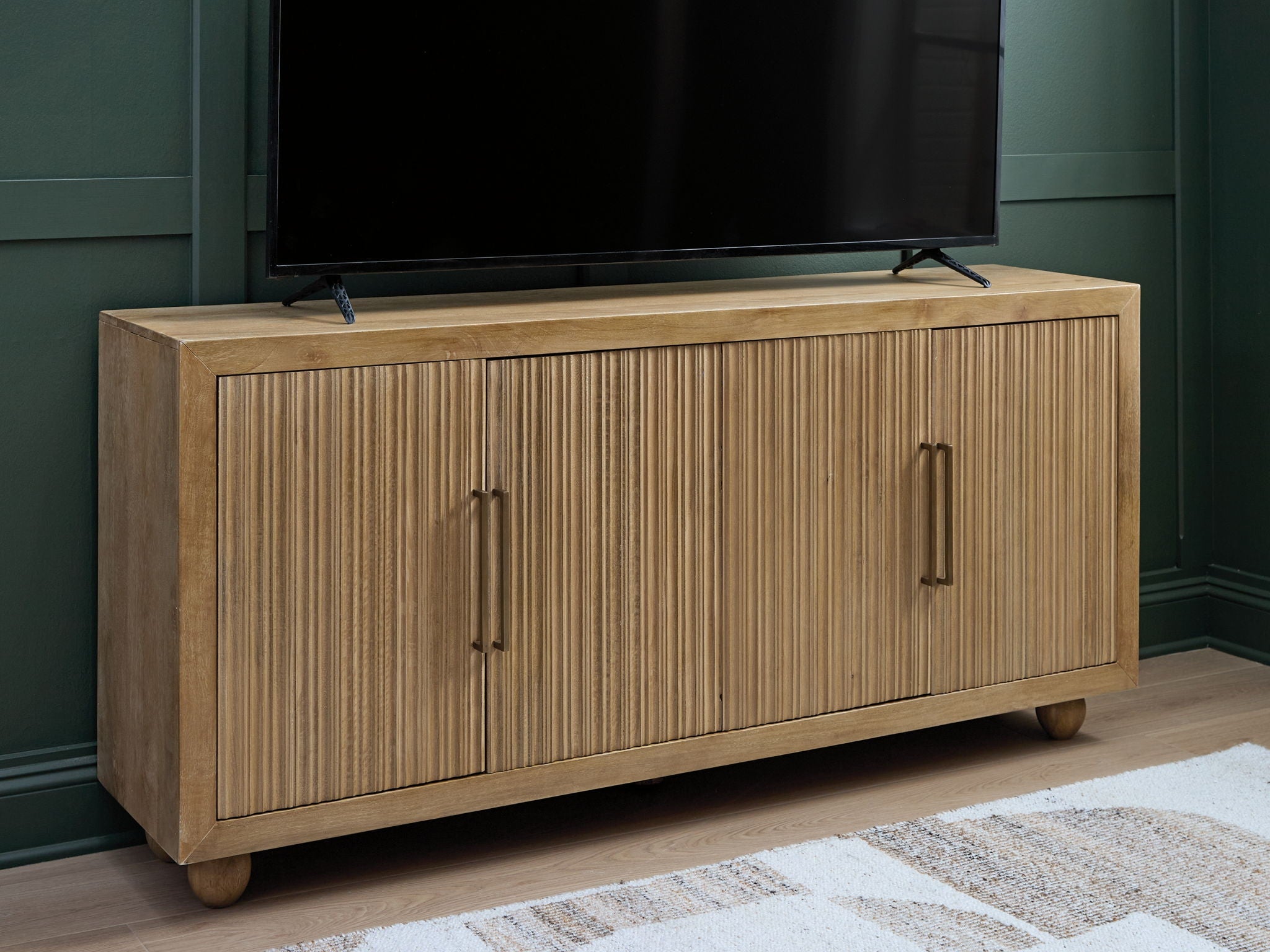 Niam - Accent Cabinet - Light Antique Beige - Signature Design by Ashley® - 4