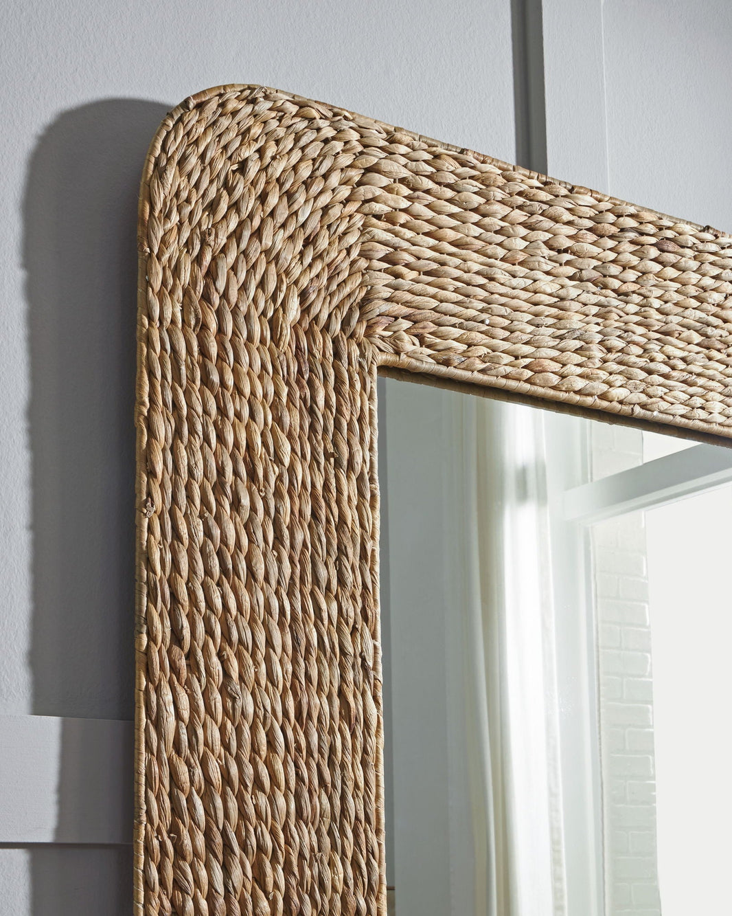 Norigan - Floor Mirror - Natural - Signature Design by Ashley® - 2