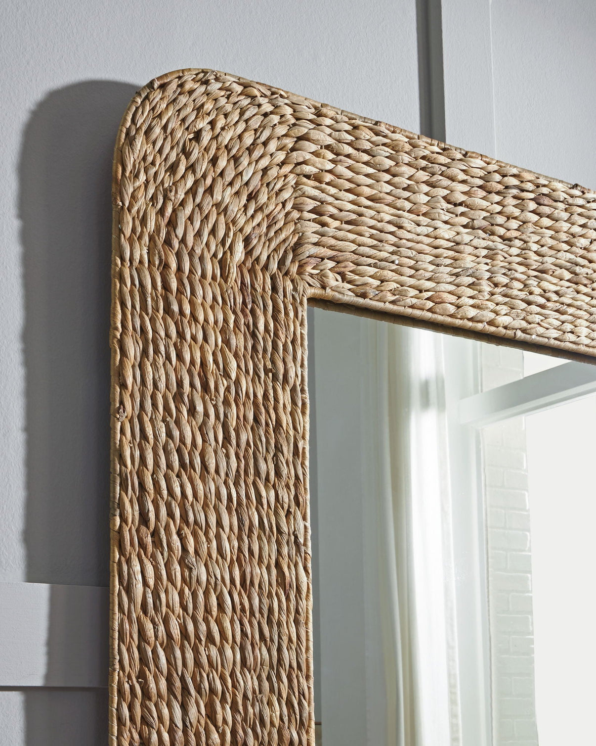 Norigan - Floor Mirror - Natural - Signature Design by Ashley® - 2