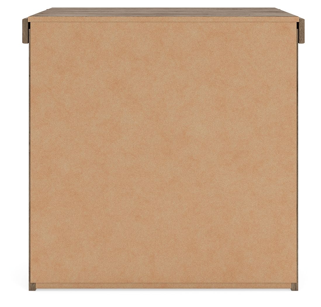 Oliandon - Two Drawer Night Stand - Light Brown - Signature Design by Ashley® - 3