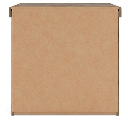 Oliandon - Two Drawer Night Stand - Light Brown - Signature Design by Ashley® - 3