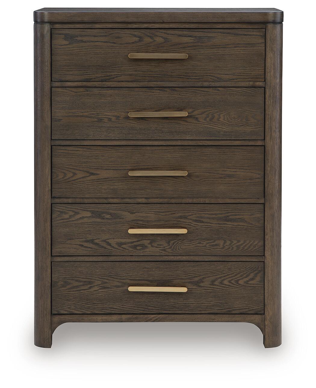 Radkin - Five Drawer Chest - Burnished Brown - Signature Design by Ashley® - 6